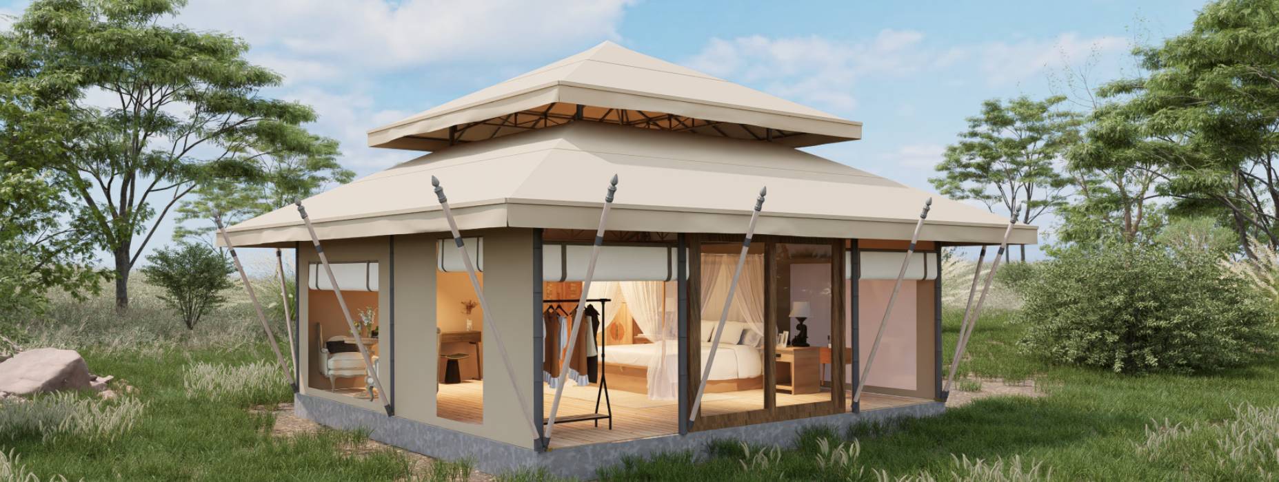 攀枝花户外野奢帐篷